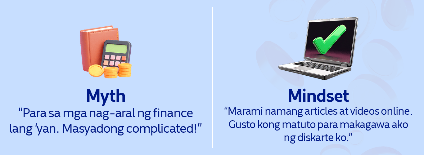 Infographic about having a learner’s mindset on insurance.